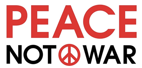 No war!