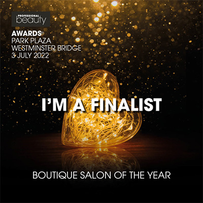 Professional beauty awards - 2022 finalist