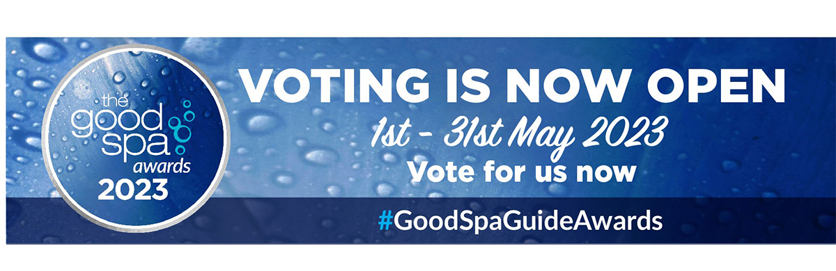 Good Spa Awards 2023 vote for us