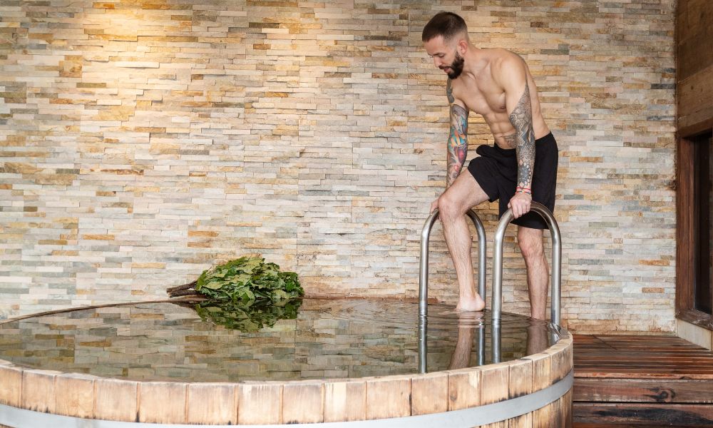 Men Spa London - ice bath