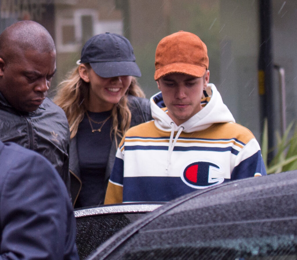 Justin Bieber spent six hours at a luxury spa with the pretty model ahead of his headline set