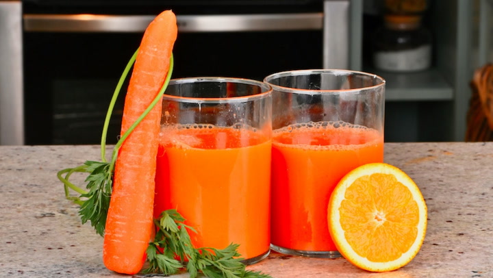 Drinking freshly squeezed juice is an easy way of obtaining lots of important nutrients and vitamins