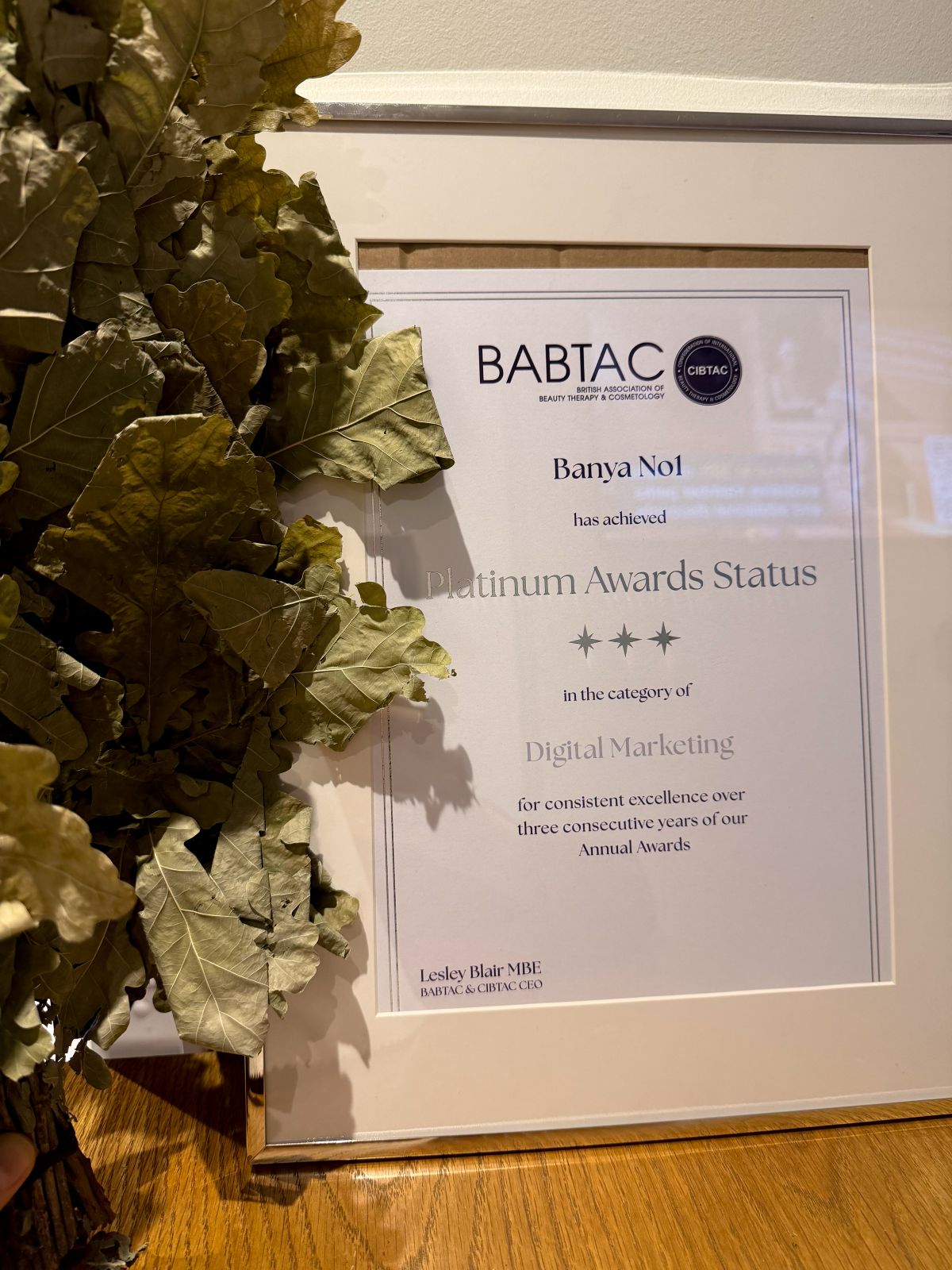 Banya No.1 Wins Digital Marketing Award — Three Years in a Row!