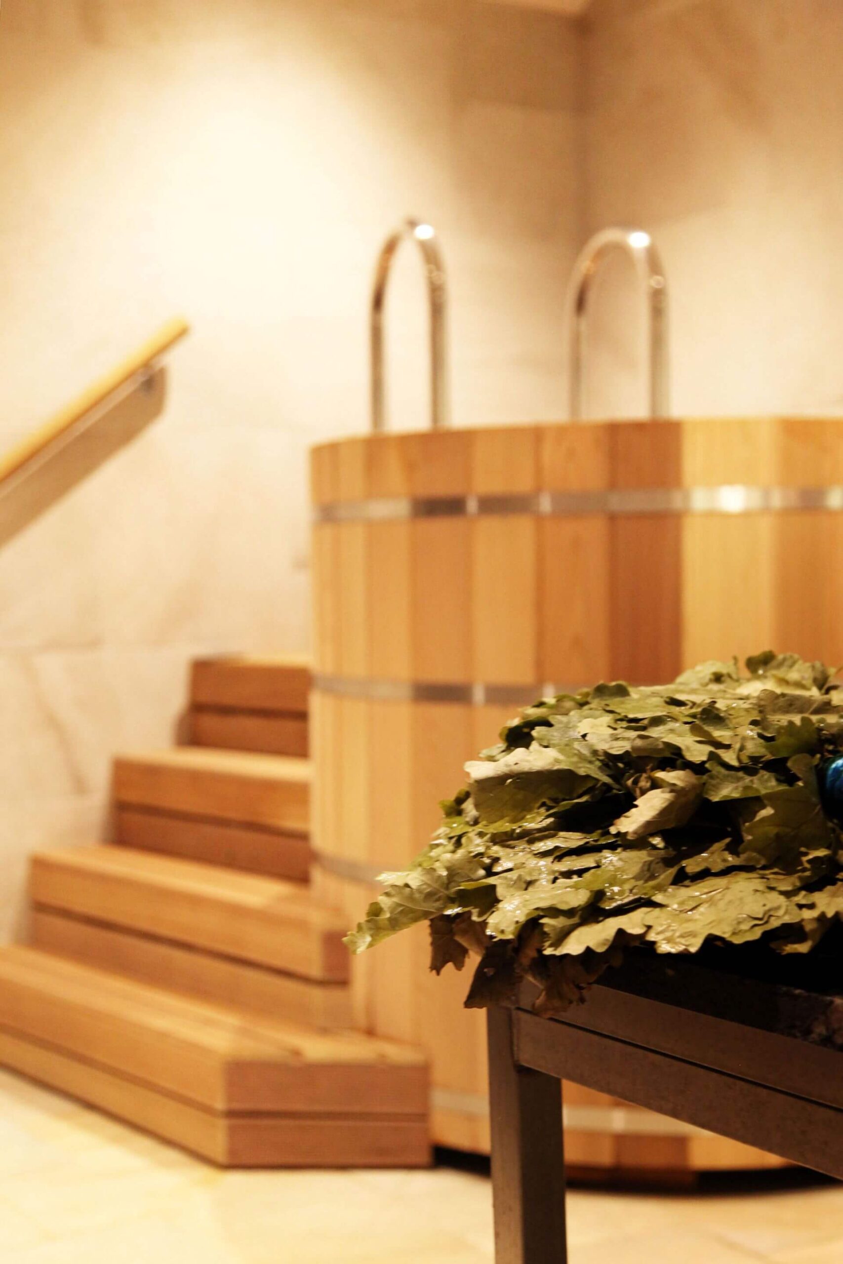 Private Banya Taiga plunge pool at Banya No.1 Hoxton