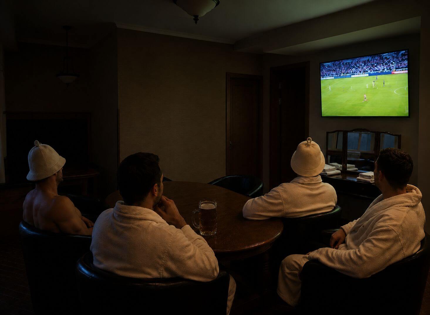 Steam, Football & Private Banya
